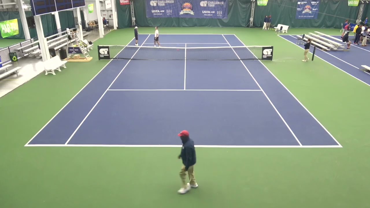 Mats Rosenkranz (GER) Vs Oliver Tarvet (GBR) // 6-1 6-0 // Jonathan Fried Men's Pro Challenger //