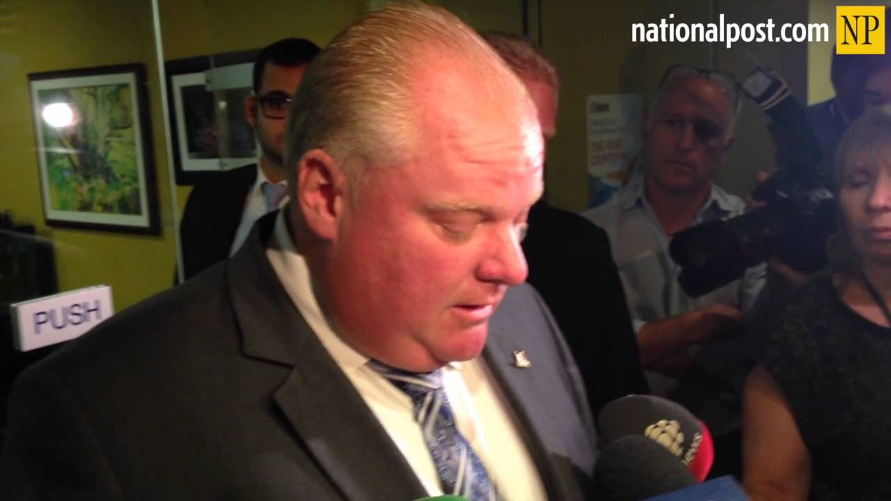 Rob Ford: bomb threat at city hall