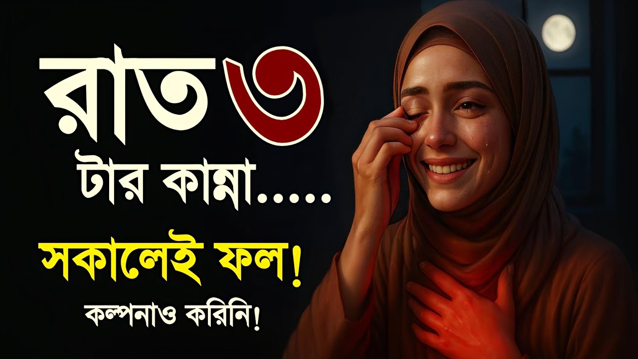 এত দ্রুত কবুল হবে? আমি কখনো কল্পনাও করতে পারিনি!  |দোয়া কবুলের গল্প 🎯|
