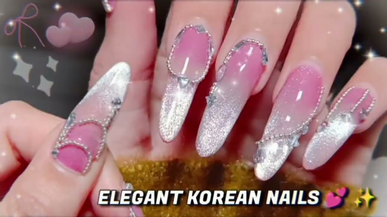 DOUYIN NAILS | LUXURIOUS ELEGANT NAILS | AT HOME 🏡 | STEP BY STEP TUTORIAL ✅ AND FOR BEGINNERS 👈🏻