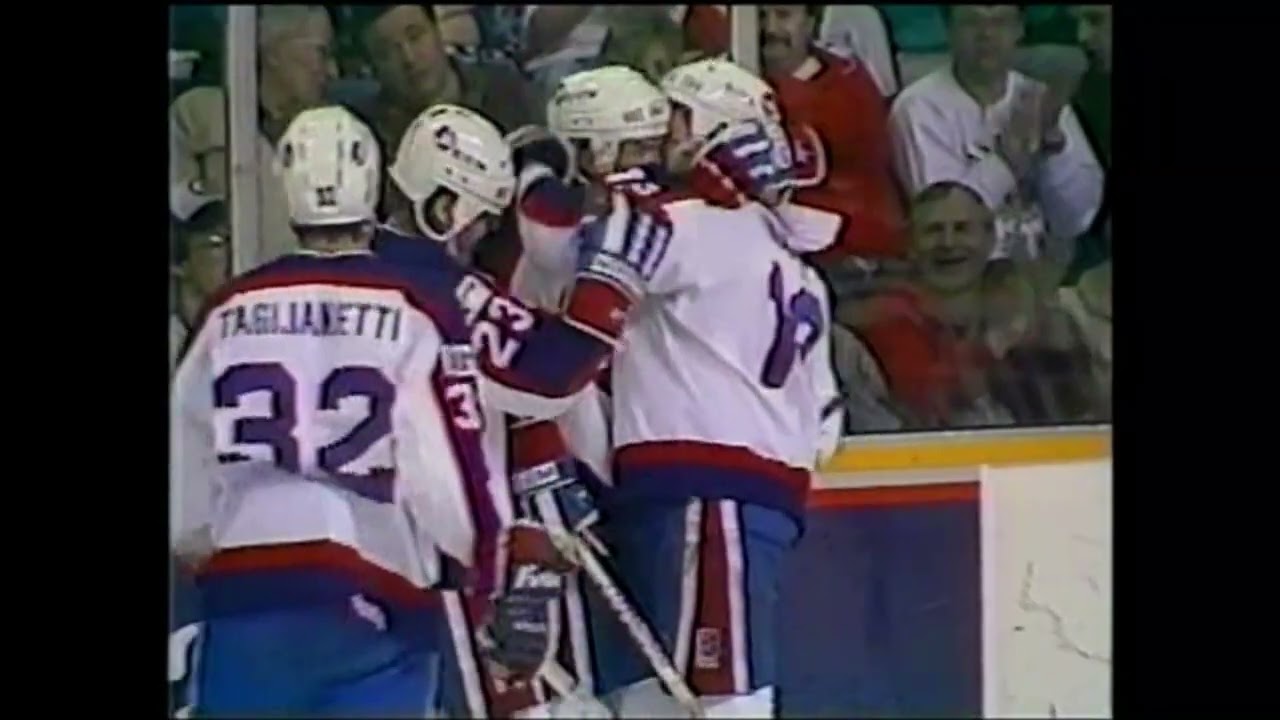 Chicago Blackhawks Winnipeg Jets Nov. 11, 1988 Highlights