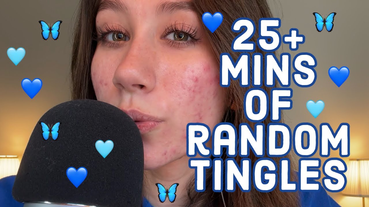 ASMR | RANDOM Tingles (Nail Unboxing, Mouth Sounds, Tapping, Tingle Tube, Etc.)