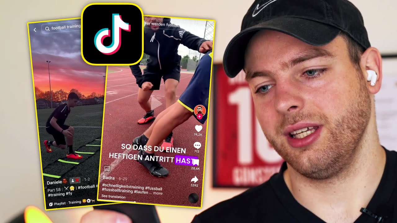HÖRT AUF mit DIESEN ÜBUNGEN als Fußballer | Sascha John TikTok Reaktion