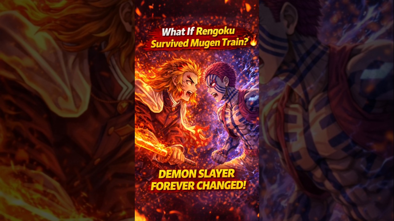What If Rengoku Survived Mugen Train 😱🔥 | Demon Slayer