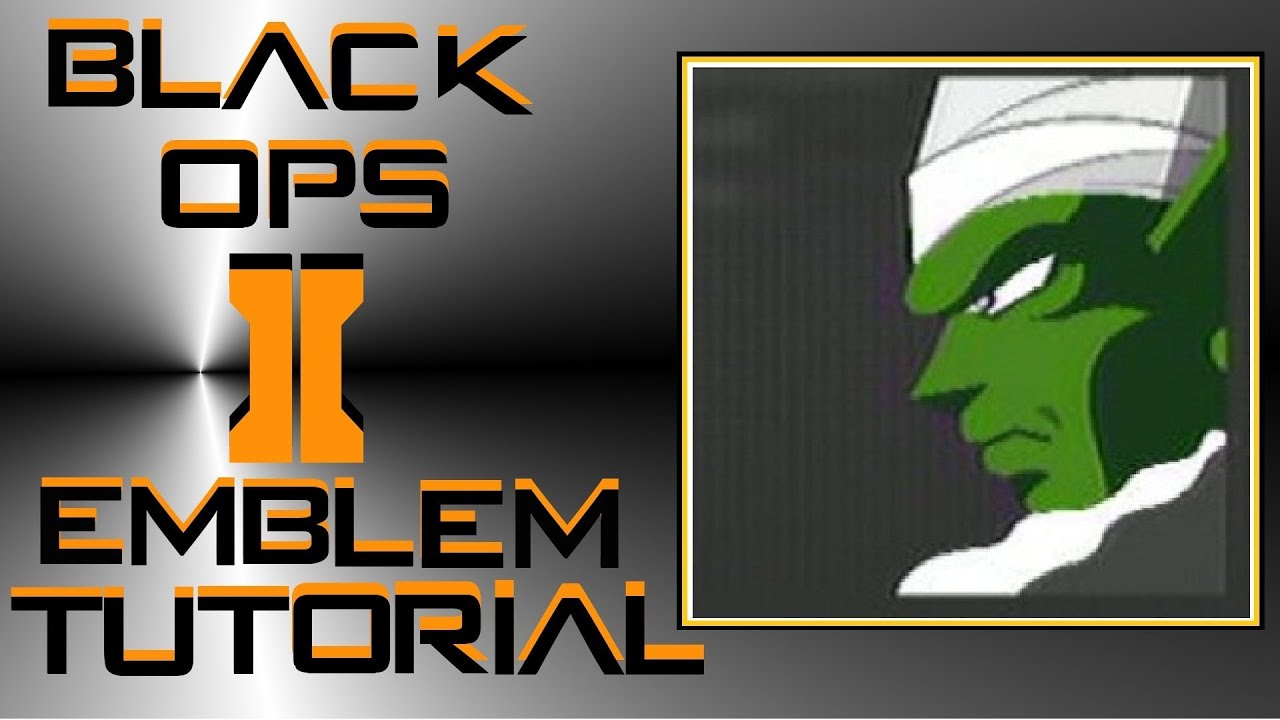 Call of Duty Black Ops 2 : Dragon Ball Z Piccolo Emblem Tutorial