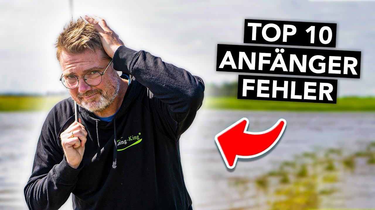 Angel-Anfänger? Vermeide unbedingt diese 10 häufigsten FEHLER! 🎣⚠️