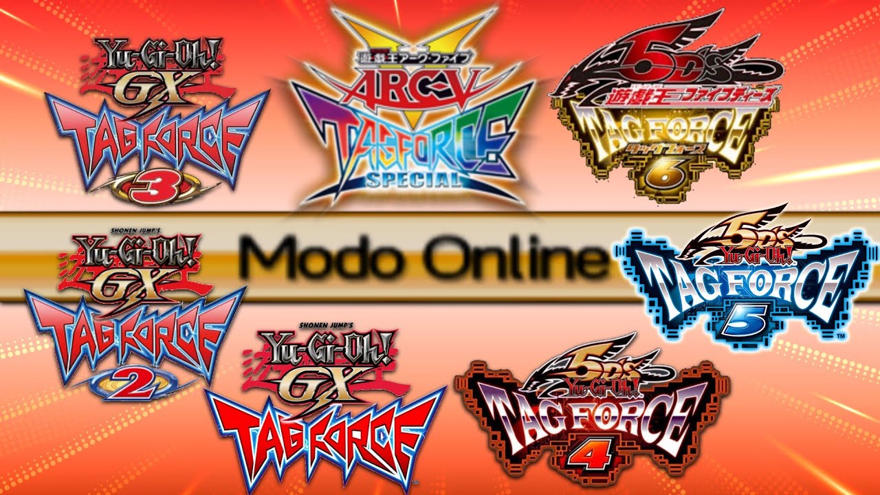 Como Jogar Online No Yu-Gi-Oh! Tag Force 1, 2, 3, 4, 5, 6 e Especial
