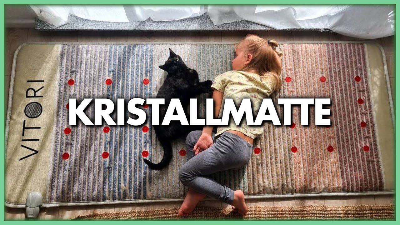 VITORI® Kristallmatte - Technologisches Naturheilverfahren-Multitalent für zuhause!