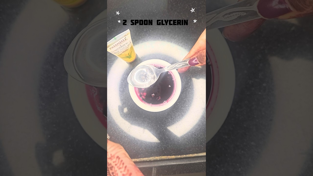 Beetroot face serum homemade | overnight face changing serum | #serum #shortsfeed #viralshort