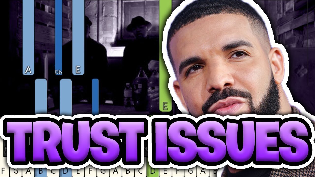 How to play: Drake - Trust Issues (Piano Tutorial)