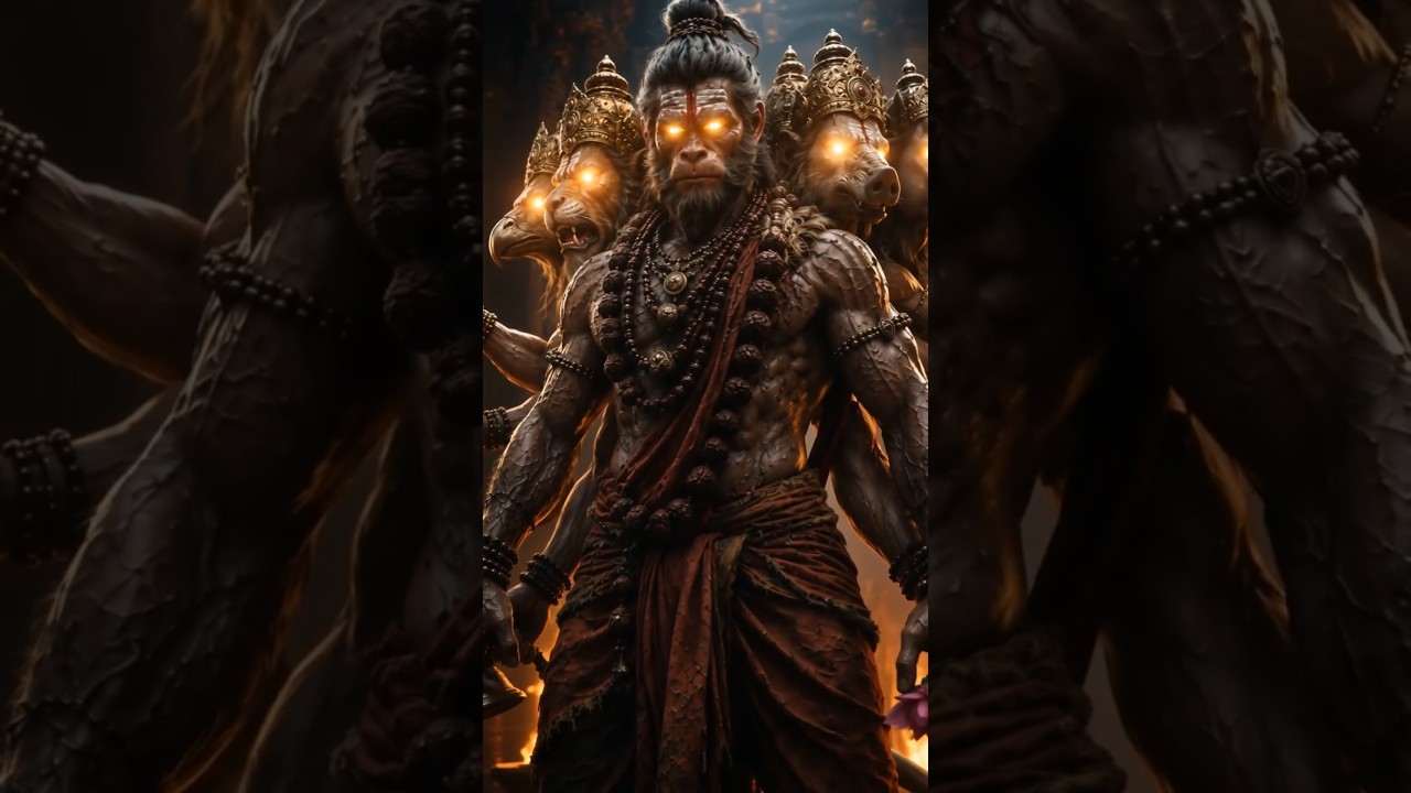 Panchmukhi Hanuman | The Five-Faced Divine Warrior 🔥