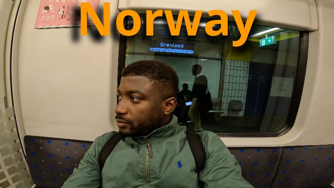 Travelling On a Norwegian Metro - Oslo 🇳🇴