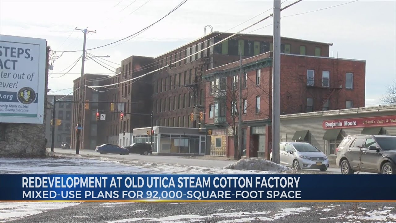 Redevelopment at Old Utica Steam Cotton Factory