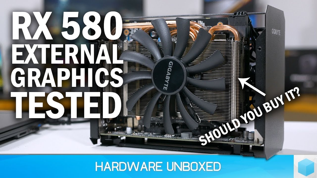 Gigabyte RX 580 Gaming Box Review, Is An AMD eGPU Worth It?