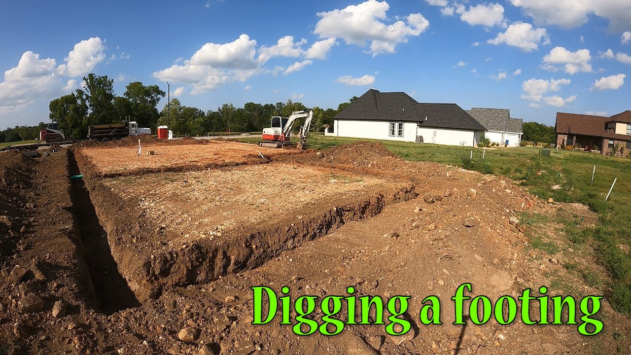 Digging A House Footing On A Small Lot