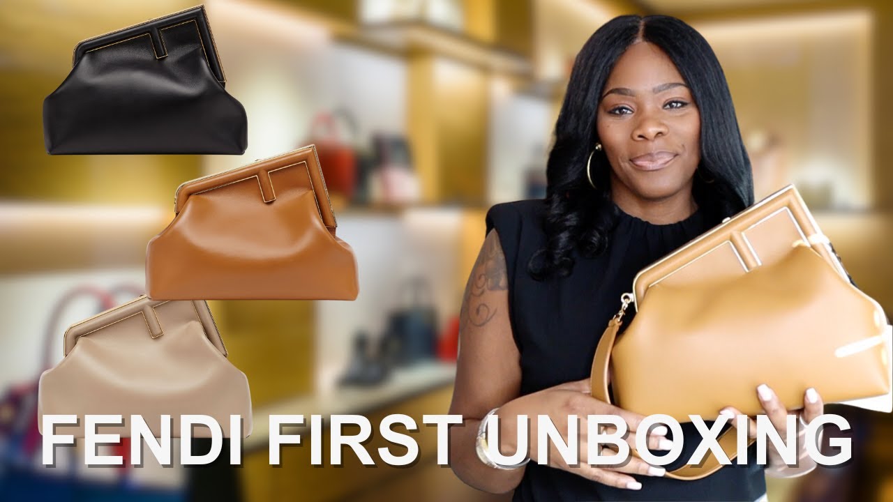 Luxury Unboxing Fendi First Bag