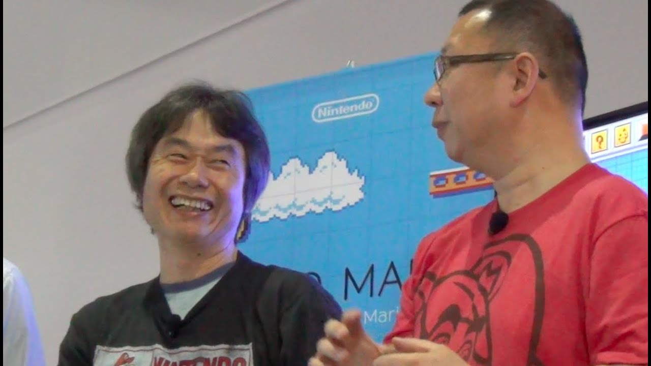 Shigeru Miyamoto's favorite game; plus, his demo of Mario Maker
