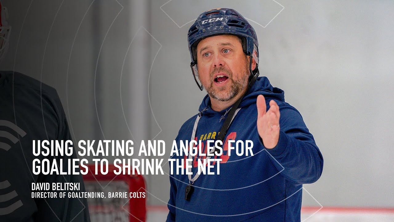 Using Skating and Angles for Goalies to Shrink the Net - David Belitski