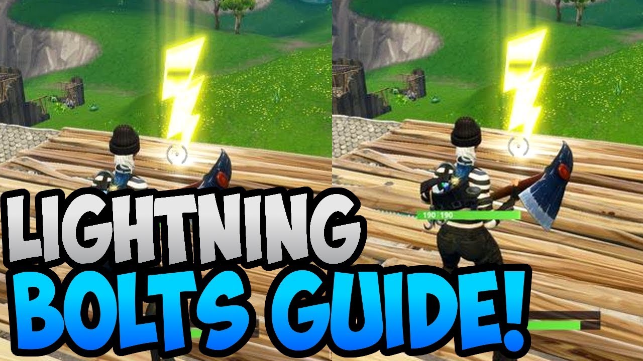 Fortnite Battle Royale - All Floating Lightning Bolts Locations Guide | Season 5 Week 1 Challenges