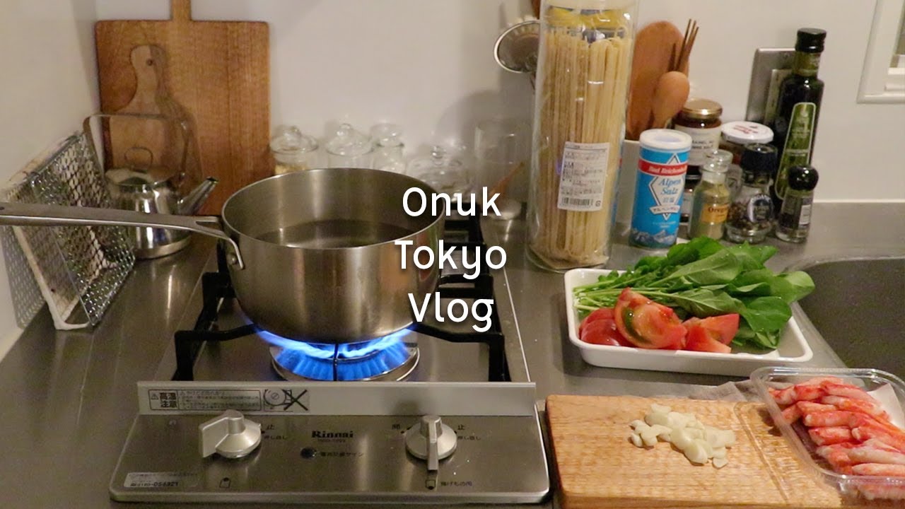 [Eng]오눅 일상 브이로그 게살 파스타 레시피 Onuk VLOG, Crab Pasta recipe