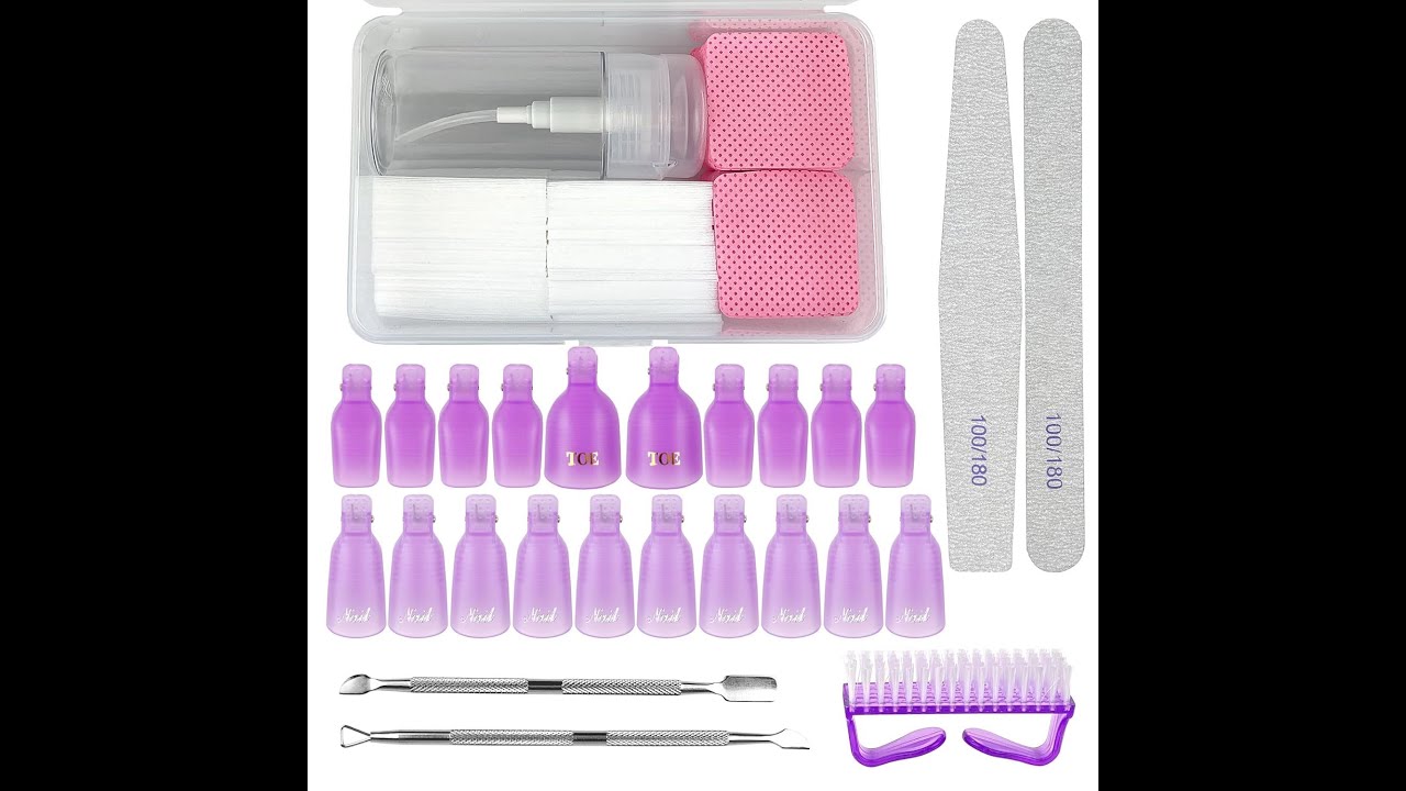 Transform your nail routine! Get flawless, healthy nails with our complete at-home gel removal kit.