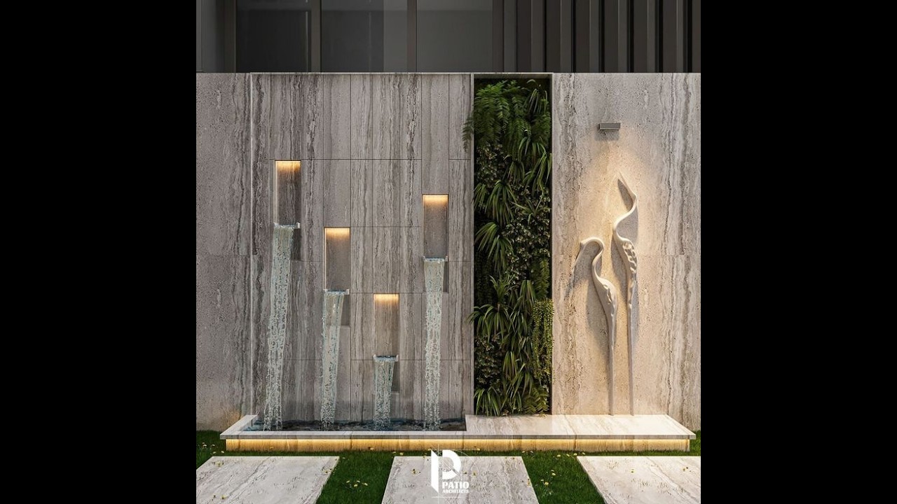 Water fountain Cascade Steel 304 / Garden Fountain/ Fountain wala Delhi 