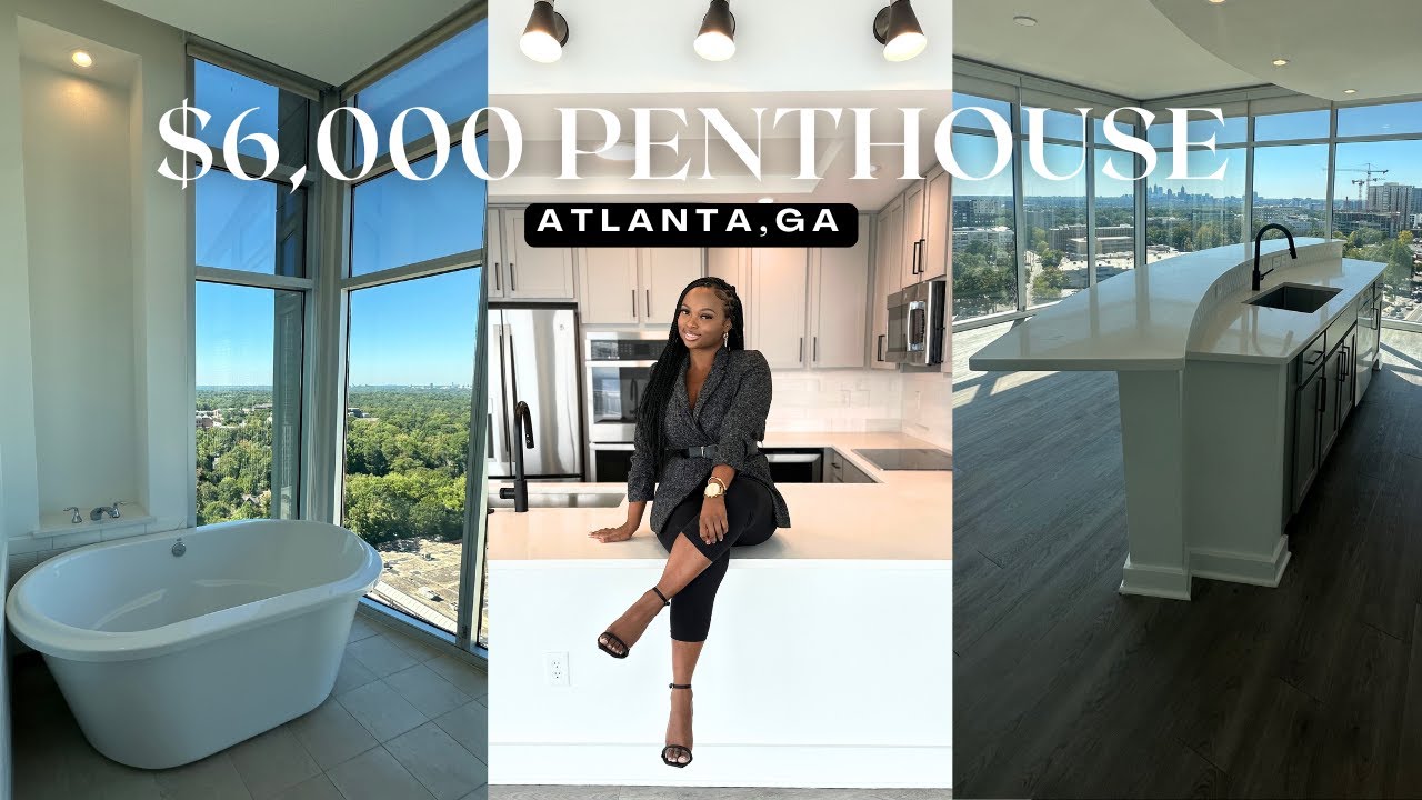 INSIDE A $6,000 PENTHOUSE IN ATLANTA
