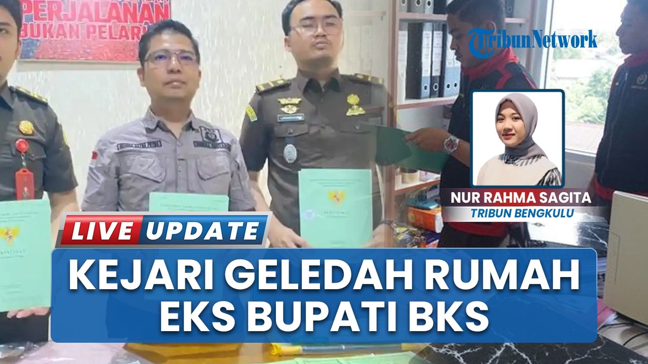Kejari Geledah Rumah Mantan Bupati Bengkulu Selatan & BPN atas Kasus SHM di Hutan Produksi