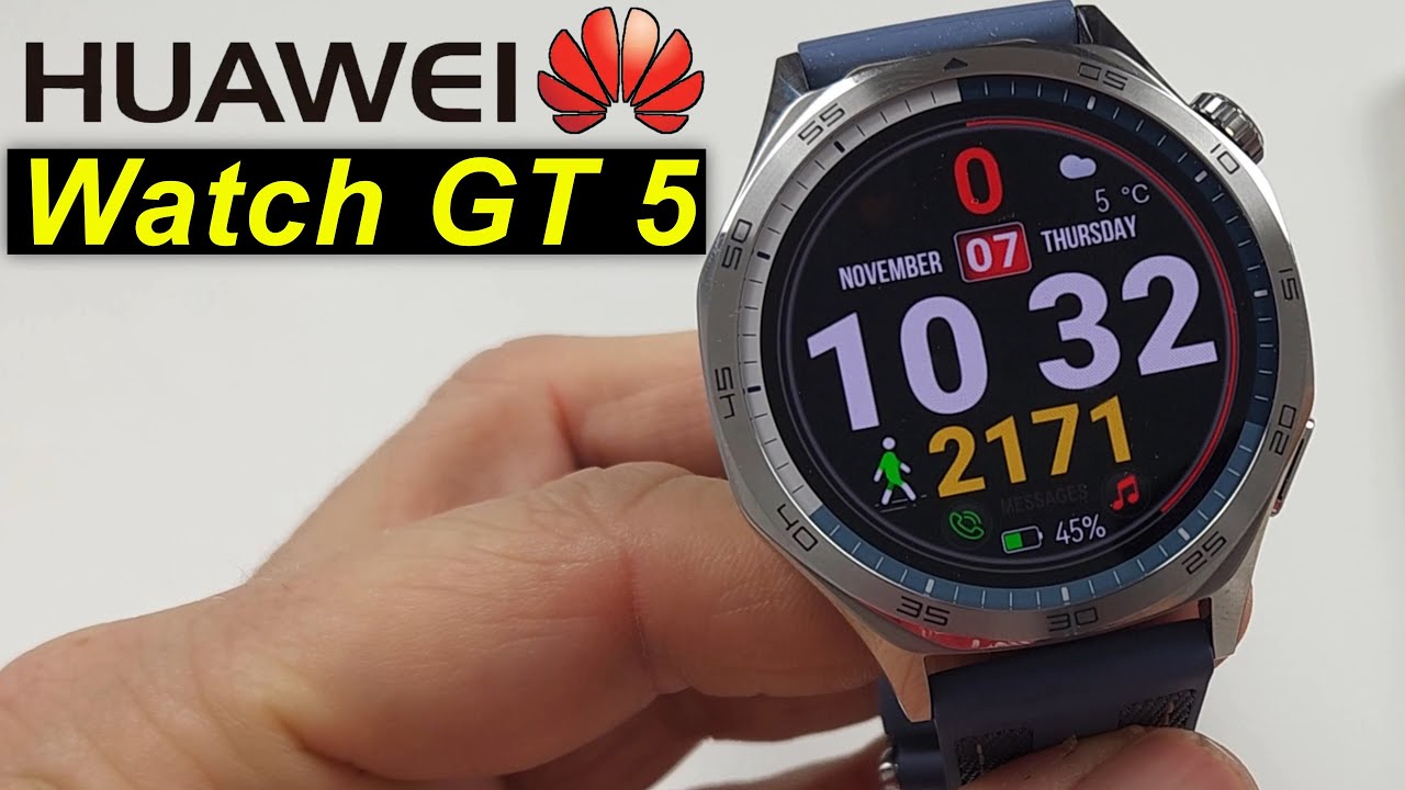 Huawei Watch GT 5 - Smarte Fashion | SeppelPower