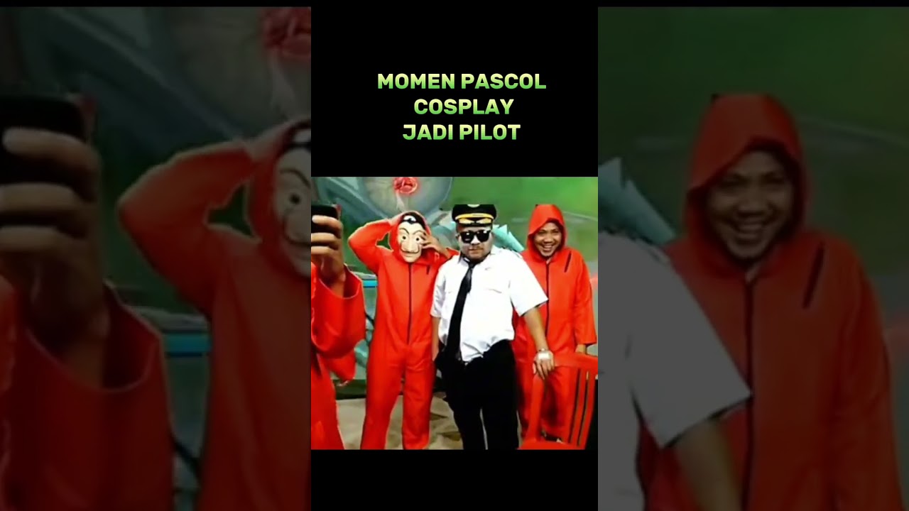 Momen Pascol Cosplay Jadi Pilot #shorts #mobilelegends #momenpascol