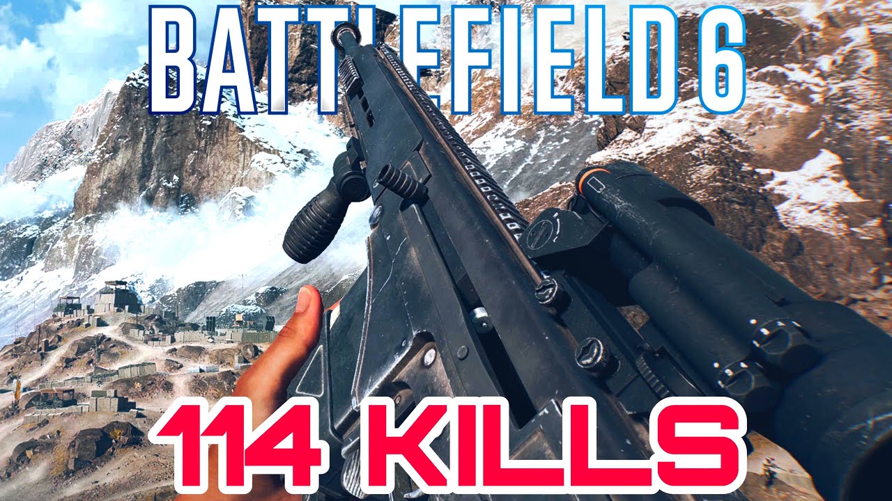 100+ Kills SVK-8.6 Liberation Peak Conquest - BF6