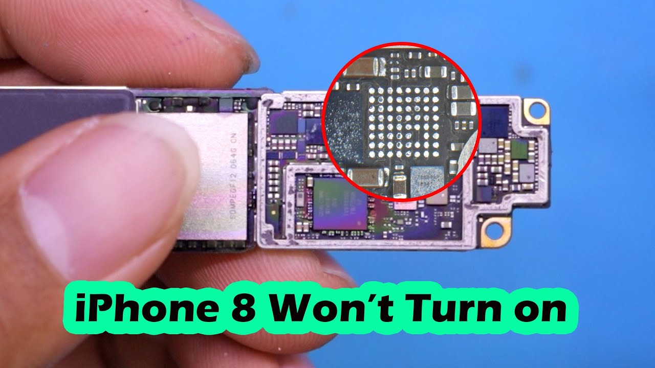 iPhone 8 Won't Turn On -No Power (issue ic Charging )