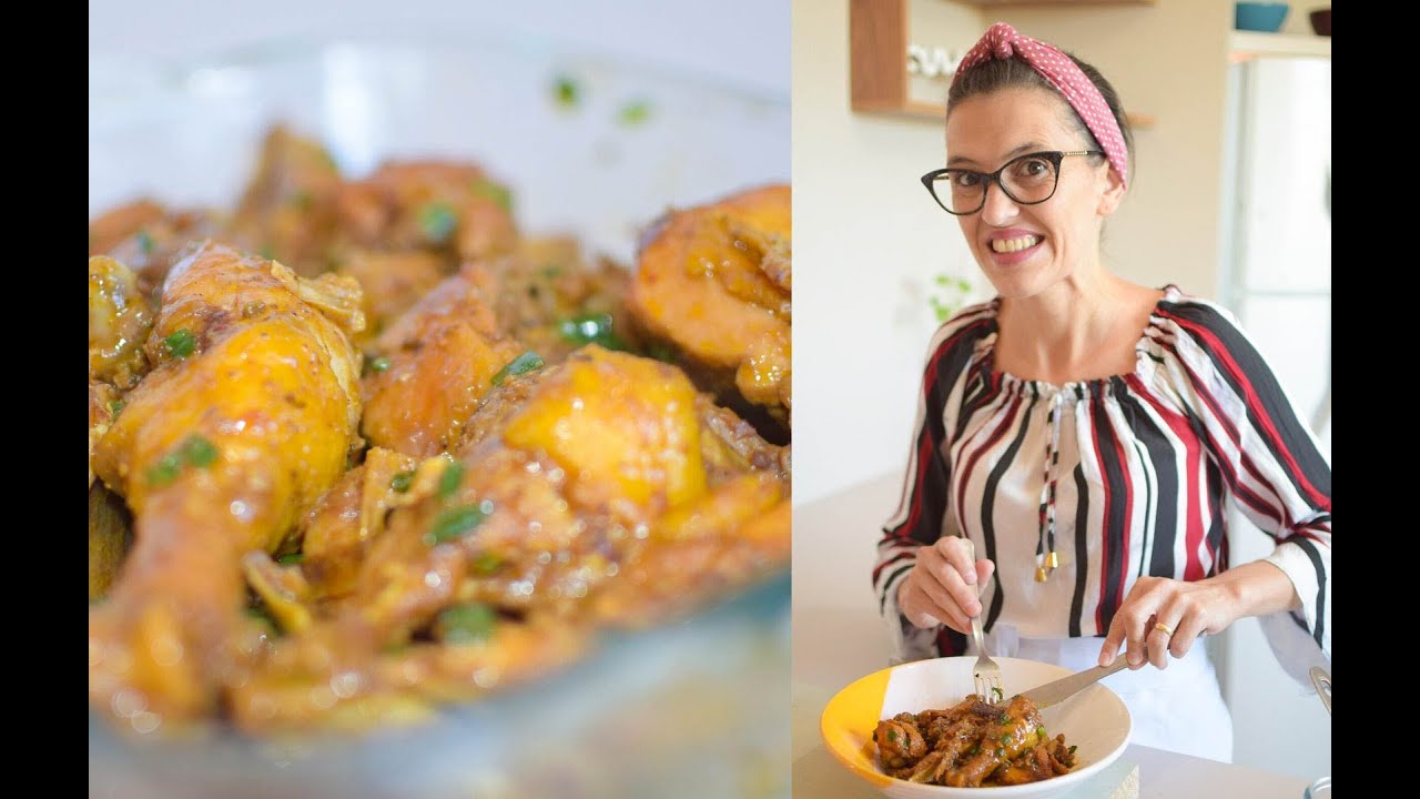 DELICIOSO FRANGO CAIPIRA NA PANELA DE PRESSÃO | Culinária à Dona