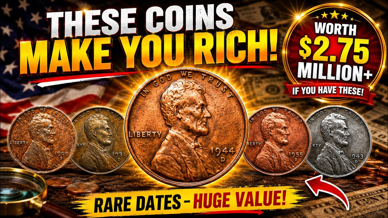THESE COINS MAKE YOU RICH ! WORTH MILLION OF DOLLAR