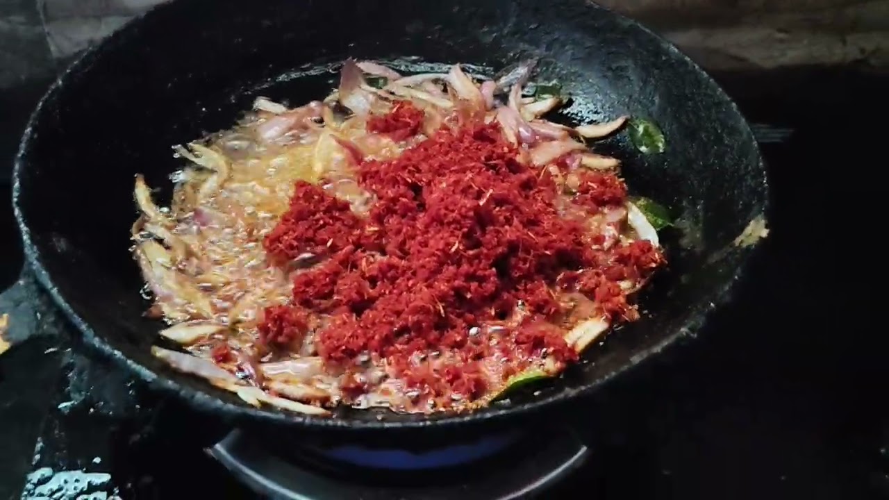 Velli Karam With Onion Talimpu😍👌👍😍