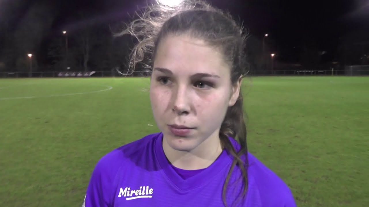 Sien Vandersanden  na SV Zulte Waregem - KRC Genk Ladies op 21.11.2020