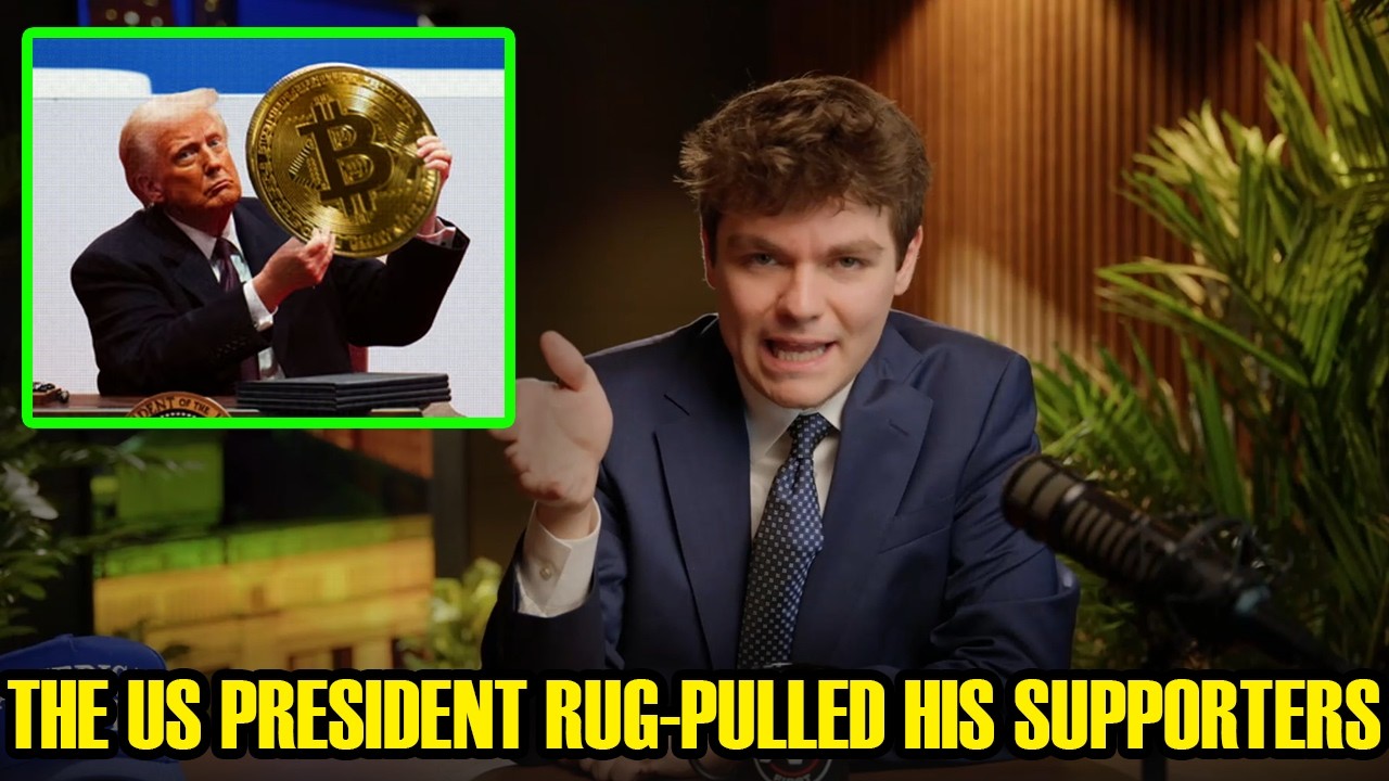 Nick Fuentes o tym, jak Donald Trump zarobił 600 mln dolar&oacute;w na oszustwie kryptowalutowym | Reakc...