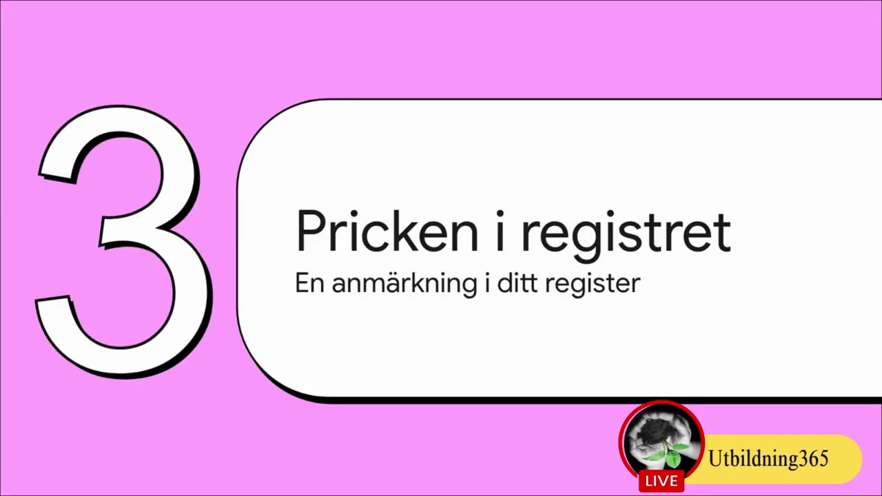 Skulder och betalningsanmärkning- lektion 32