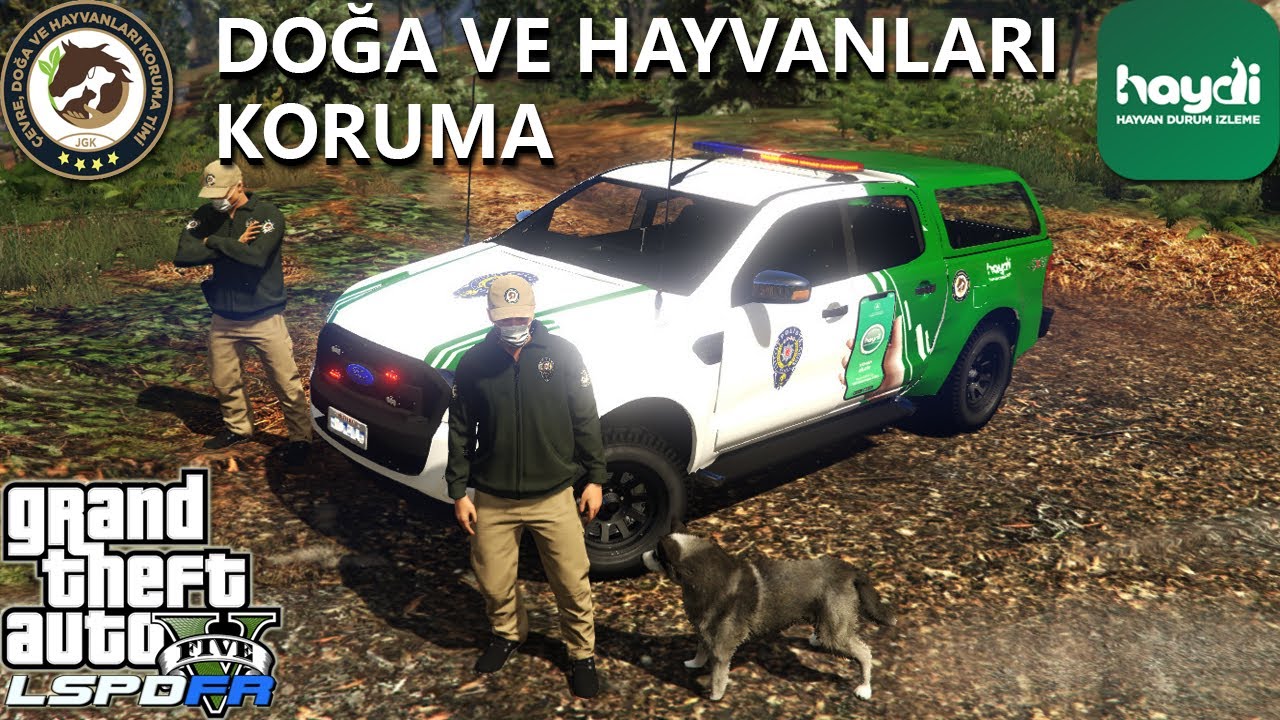 GTA 5 ÇEVRE DOĞA VE HAYVAN KORUMA POLİSİ  - FORD  - LSPDFR