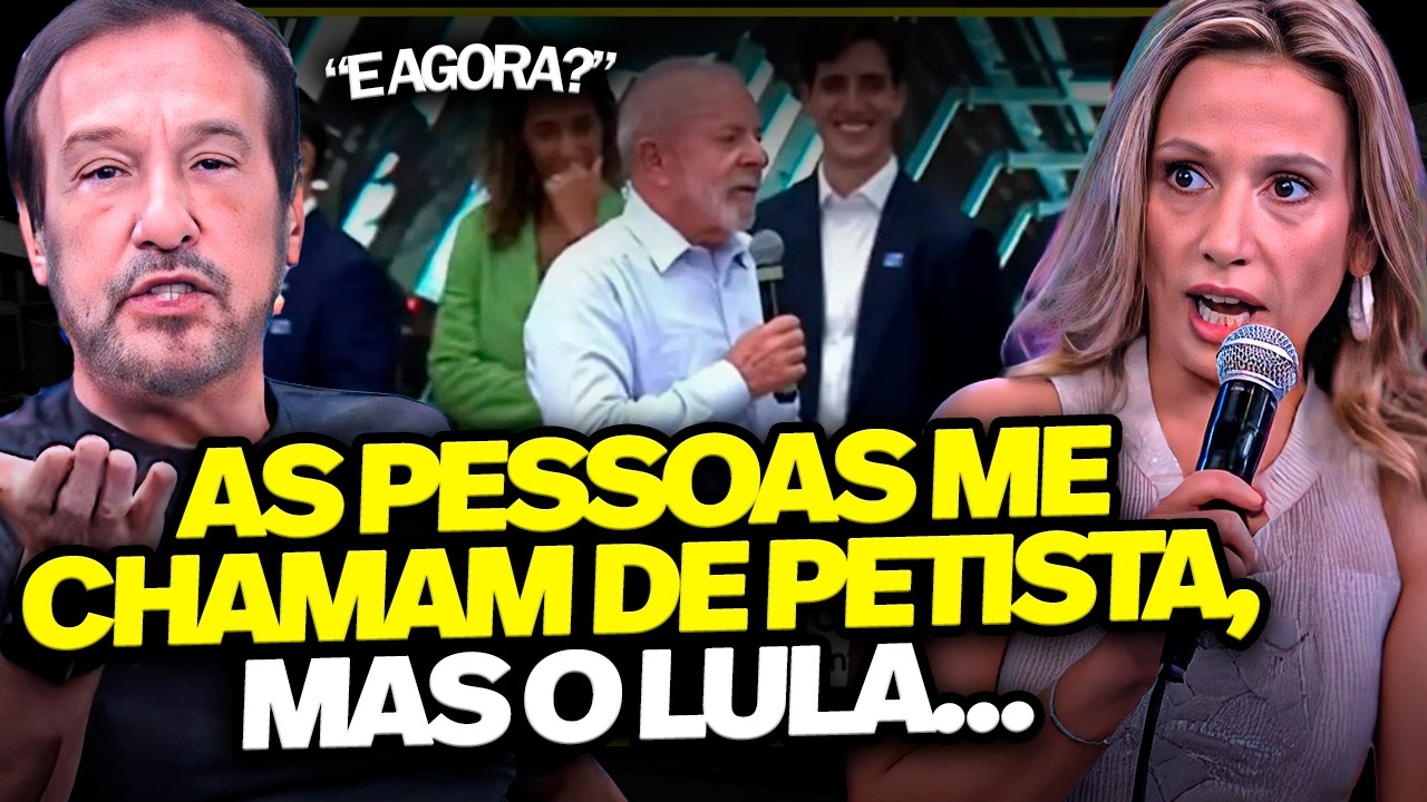 LUISA MELL FOI QUESTIONADA SOBRE POL&Ecirc;MICA FALA DE LULA SOBRE O CACHORROS E DESABAFA AO VIVO