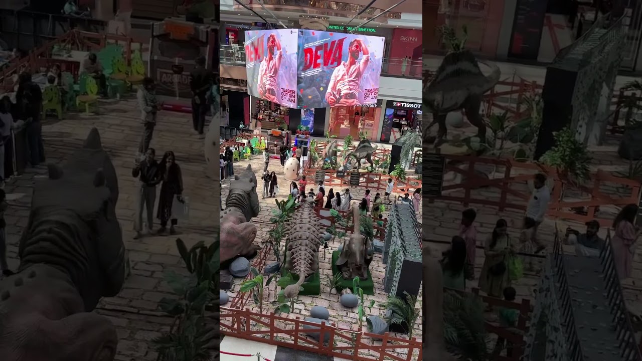 Experience the Dinoverse in Seawoods Nexus mall till 26th Jan #dinosaurpark #junglemania #seasonpass