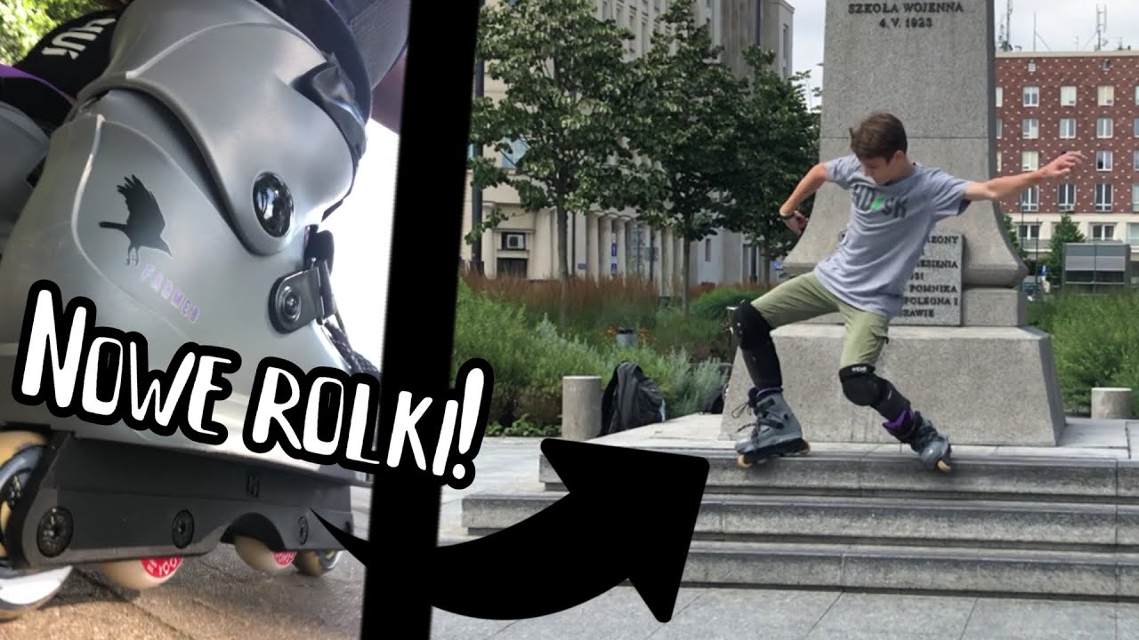 Nowe rolki, Celestynów i Streety w Warszawie! - Vlog #22