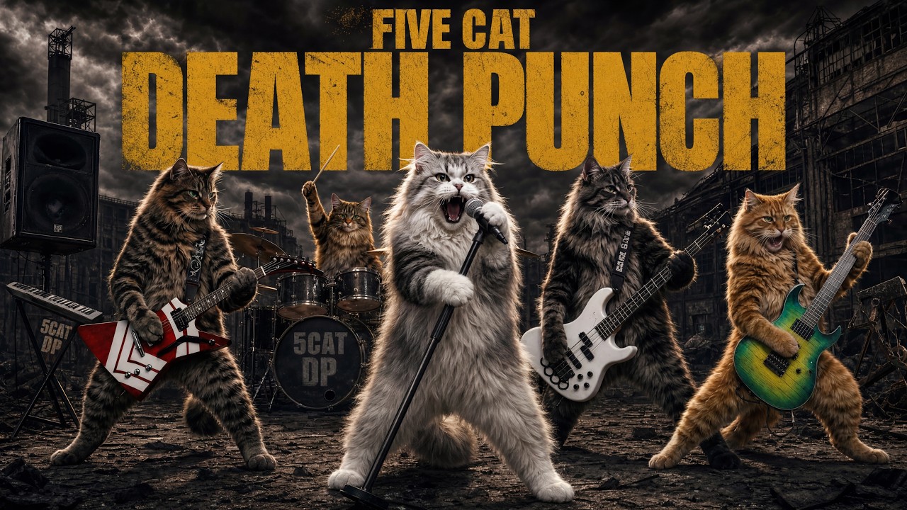 Five Cat Death Punch - Knock It All Away (Official Video)