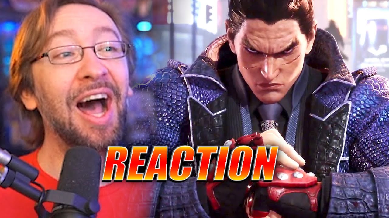 MAX REACTS: Tekken 8 Kazuya Mishima Trailer