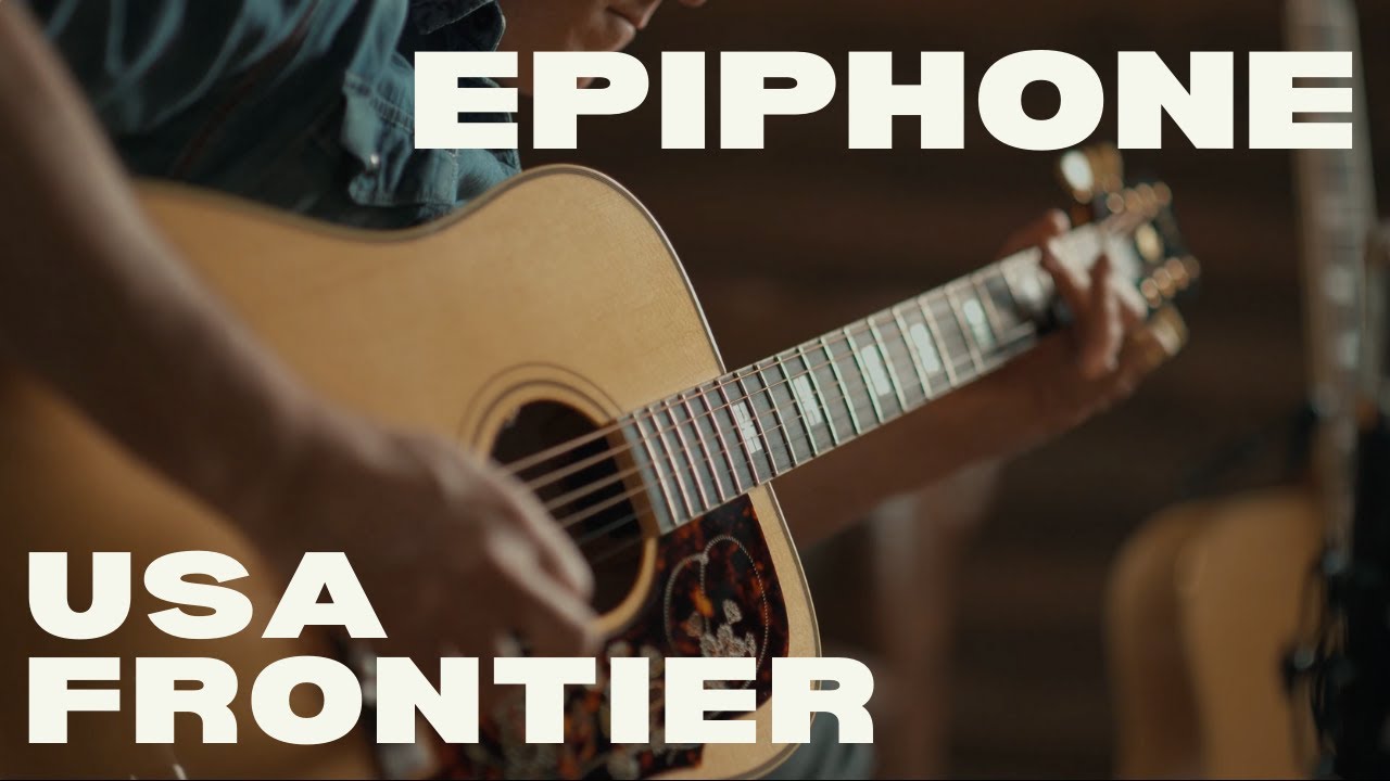 Epiphone USA Frontier Acoustic Guitar Demo