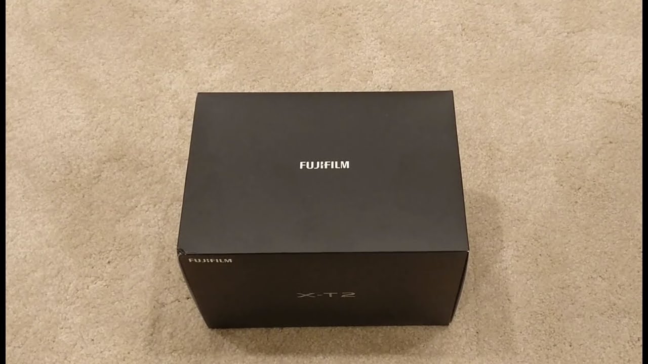Fujifilm X-T2 Mirrorless Camera Unboxing