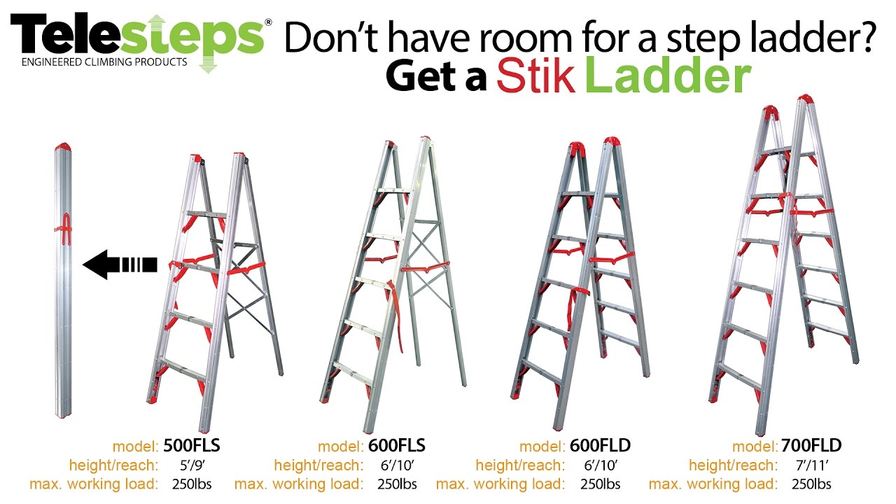 Stik Ladders - Compact, Convenient, Durable
