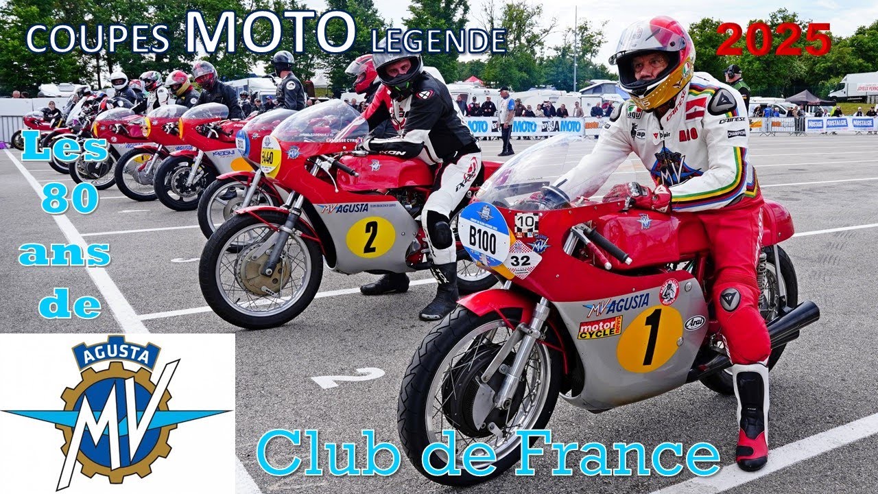 MV Agusta Coupes Moto Légende 2025
