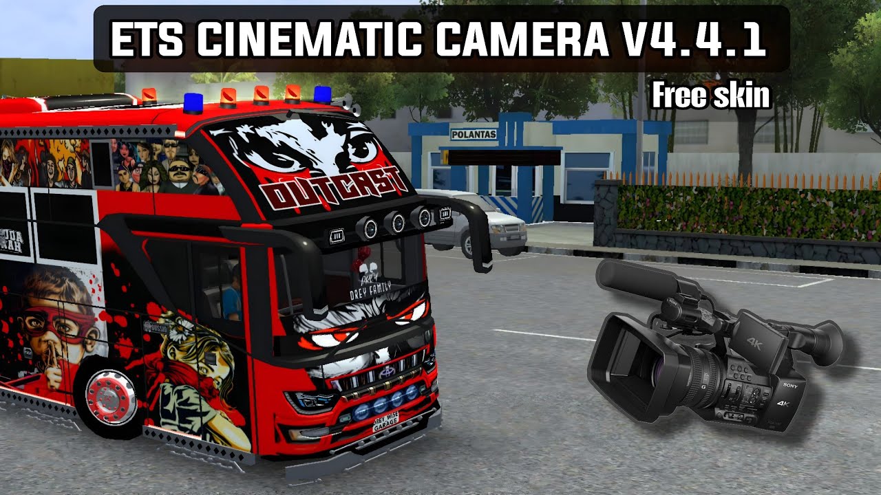 BUSSID ETS CINEMATIC CAMERA MOD V4.4.1