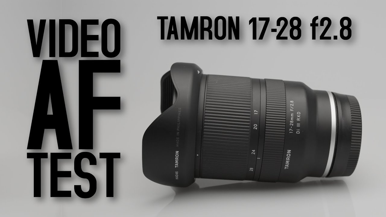 Tamron 17-28mm f2.8 - Video Autofocus Test (FX3)
